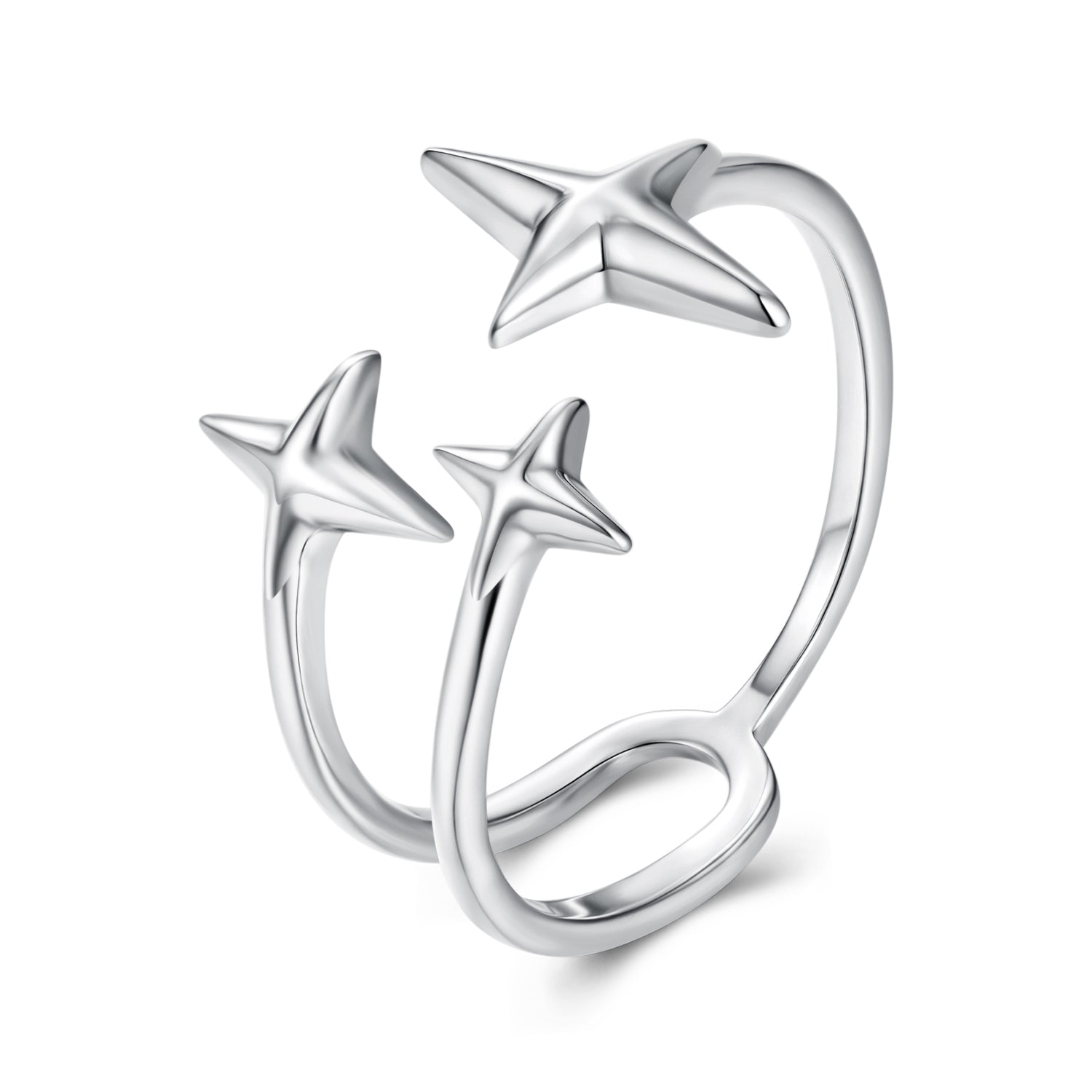 925 Sterling Silver Oxidized Silver Ring for Women