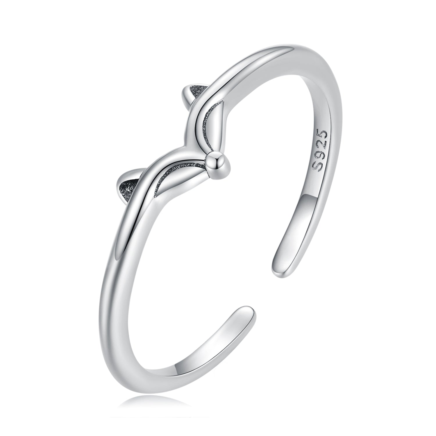 S925 Oxidized Silver 0.15cm Width Rings