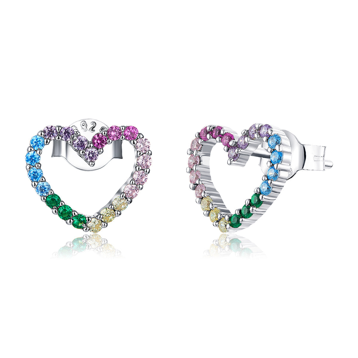 925 Sterling Silver Earrings for Women with CZ