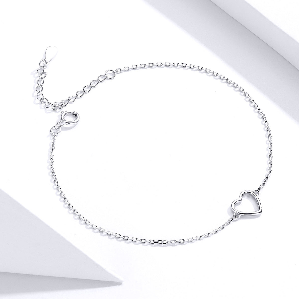 925 Sterling Silver Adjustable Bracelet for Women