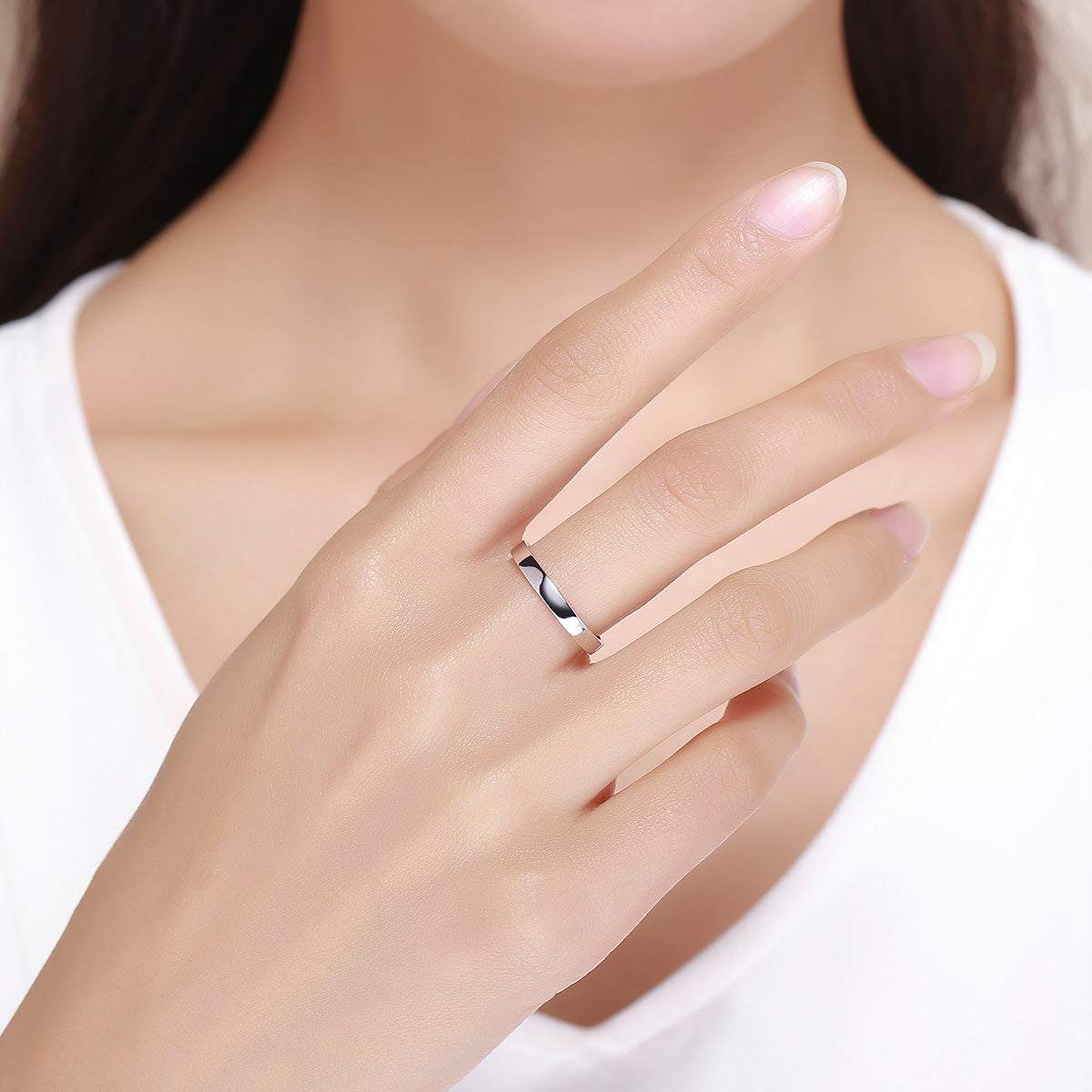 925 Sterling Silver Ring Size 6.0 for Women