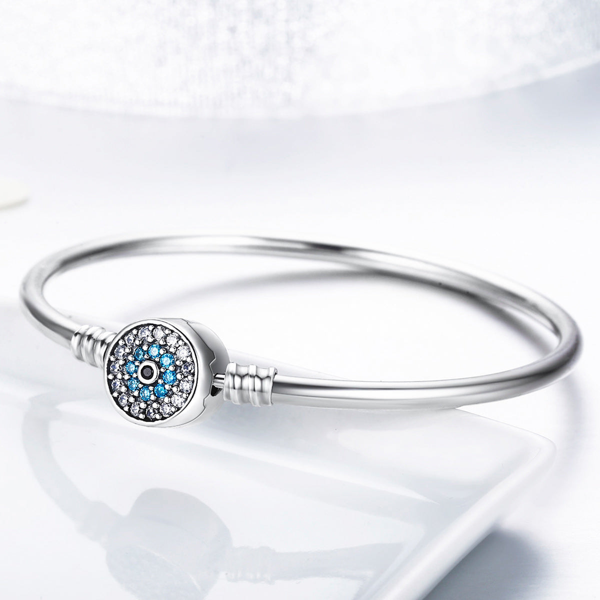 925 Sterling Silver Bracelets Size 17.0 for Women