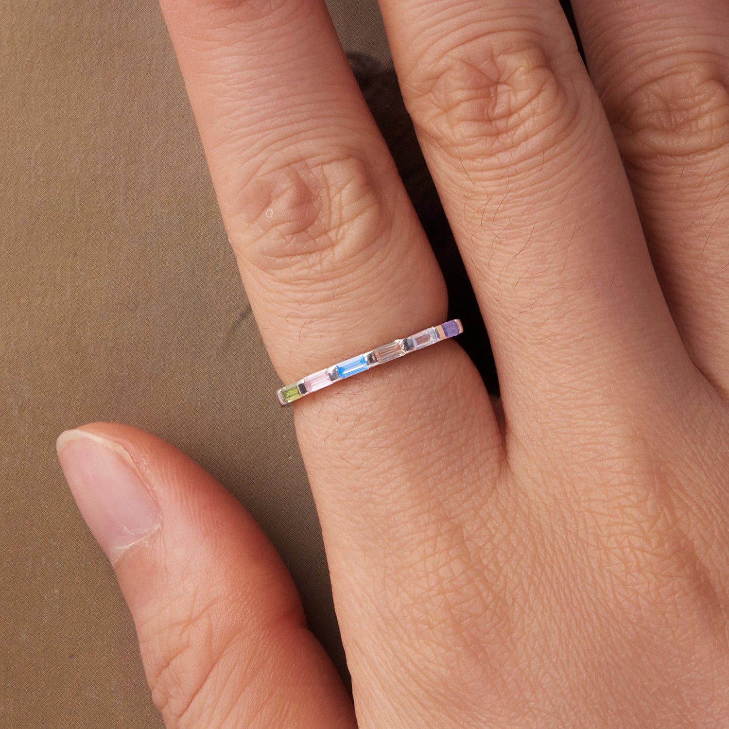 925 Sterling Silver CZ Pavé Setting Ring Size 6 for Women