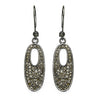 1.20 Carat Genuine Diamond .925 Sterling Silver Earrings