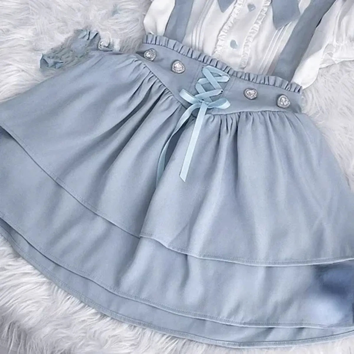 Sweet Fairy Kei Ribbon Blouse