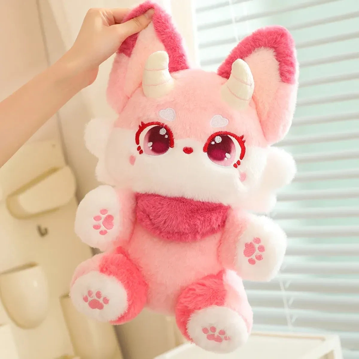 Pastel Kawaii Fox Plushie