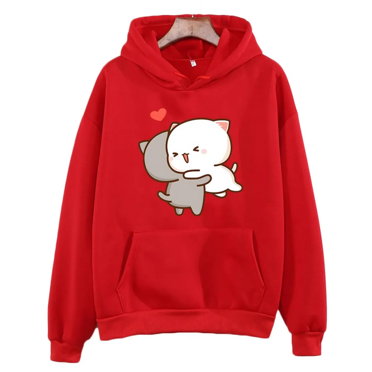 Peach & Goma Mochi Cat Love Hoodie