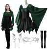 Gothic Elf Corset Dress – Medieval Fairy Lolita Cosplay