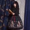 Gothic Lolita Print Dress