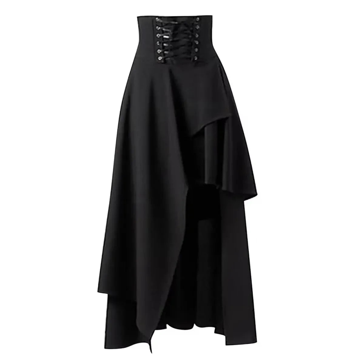 Gothic Steampunk Bustle Skirt – Victorian Corset Punk Style