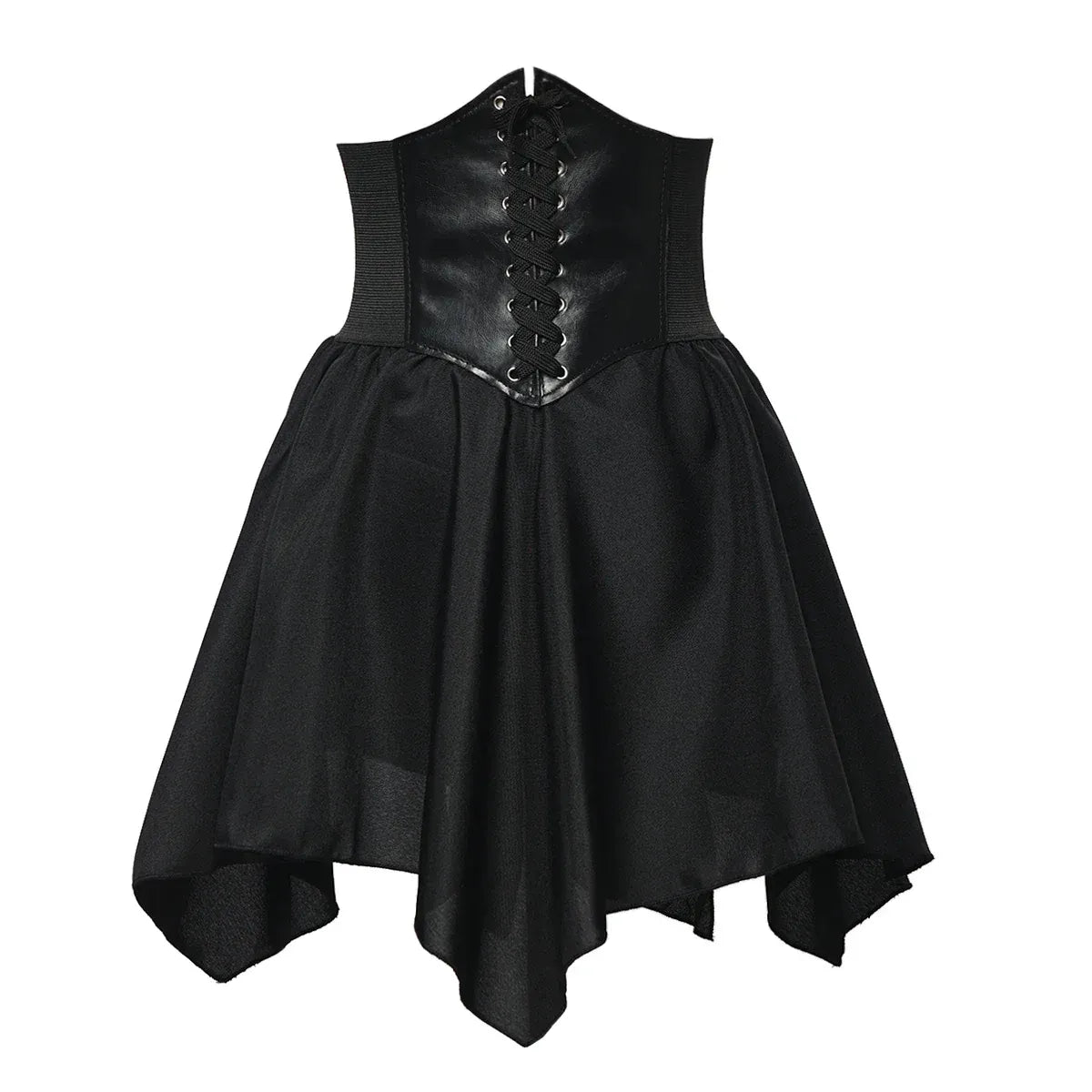 Gothic Steampunk Bustle Skirt – Victorian Corset Punk Style