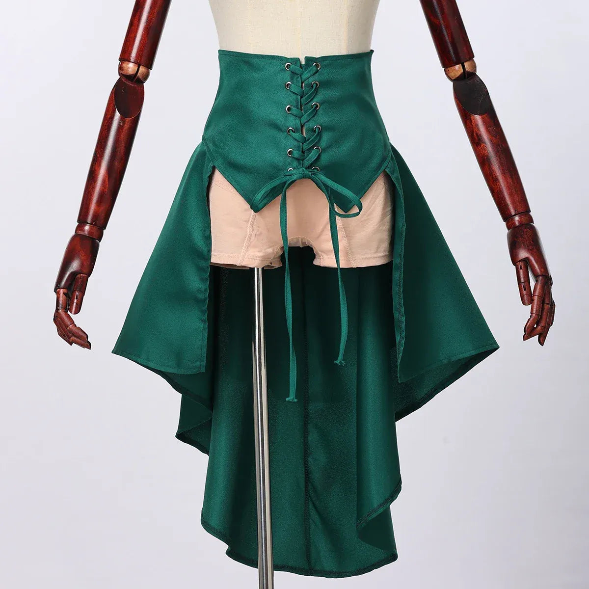 Gothic Steampunk Bustle Skirt – Victorian Corset Punk Style