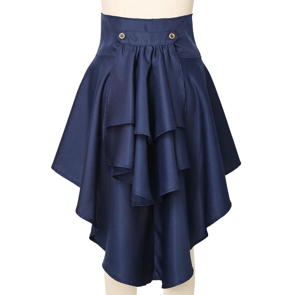 Gothic Steampunk Bustle Skirt – Victorian Corset Punk Style