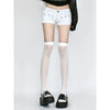 Gothic Y2K Denim Shorts – High Waist Harajuku Emo Style