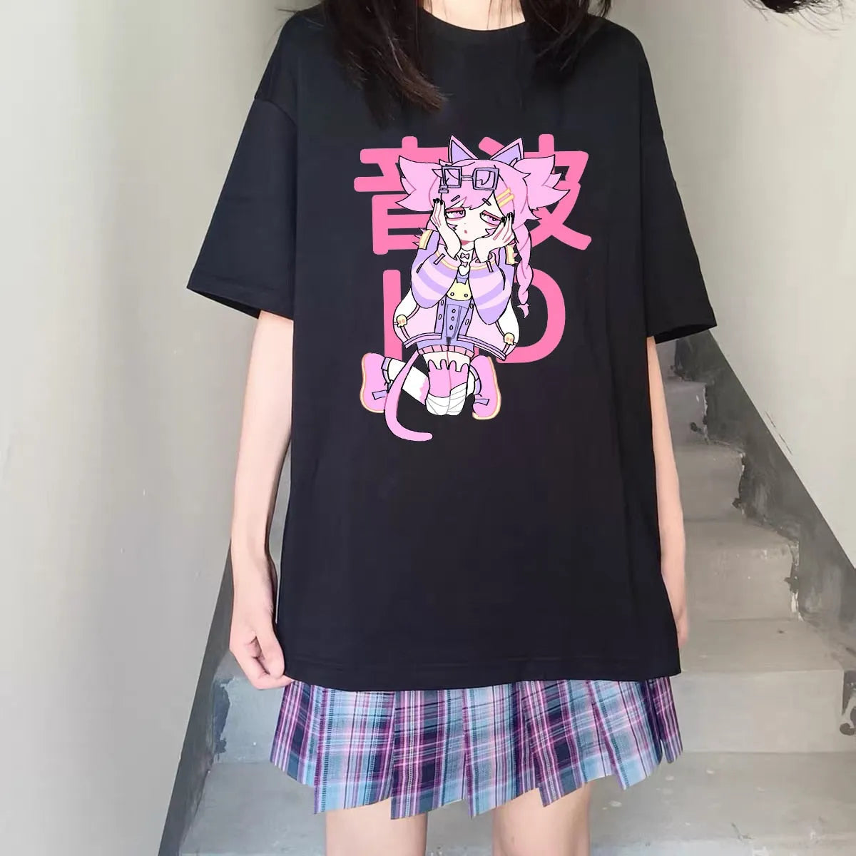 Sexy Harajuku Anime Girl Shirt
