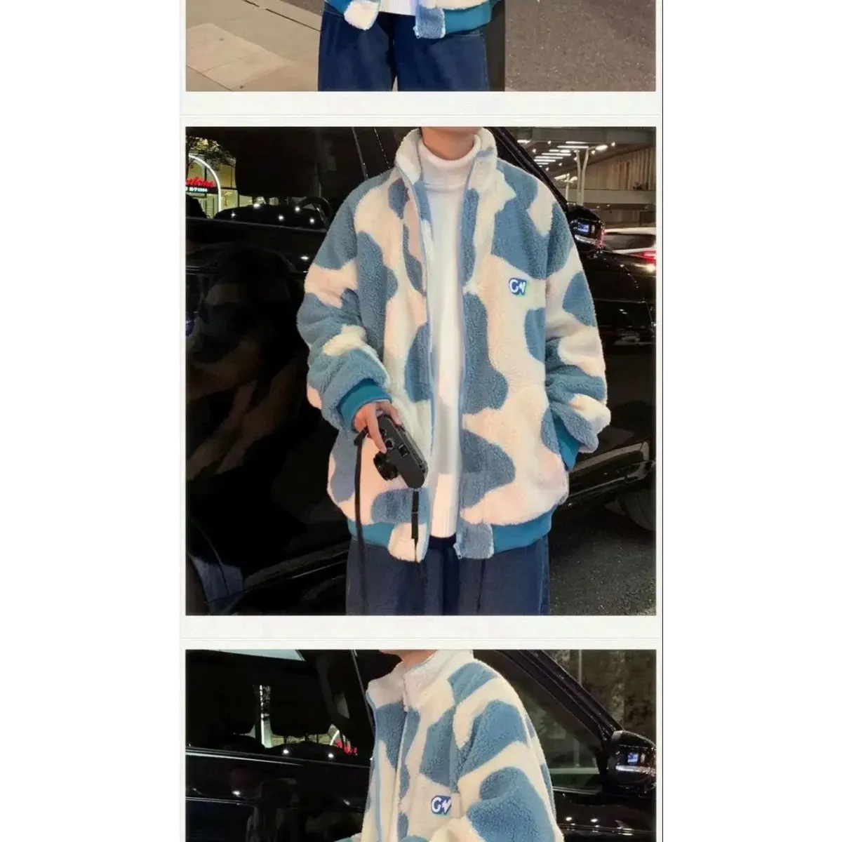 Harajuku Fleece Zip Jacket