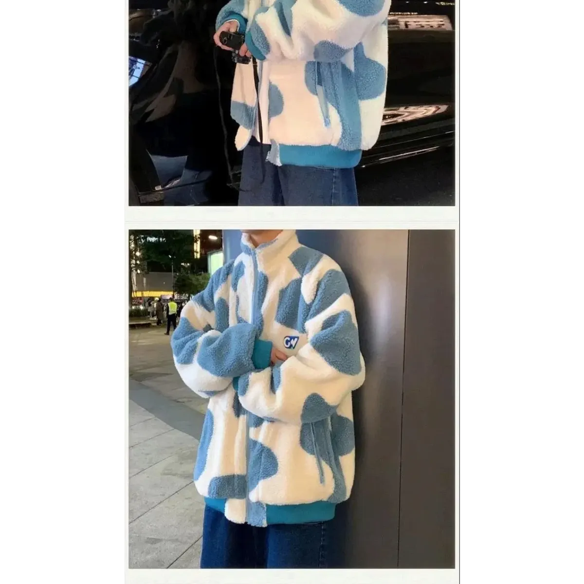 Harajuku Fleece Zip Jacket
