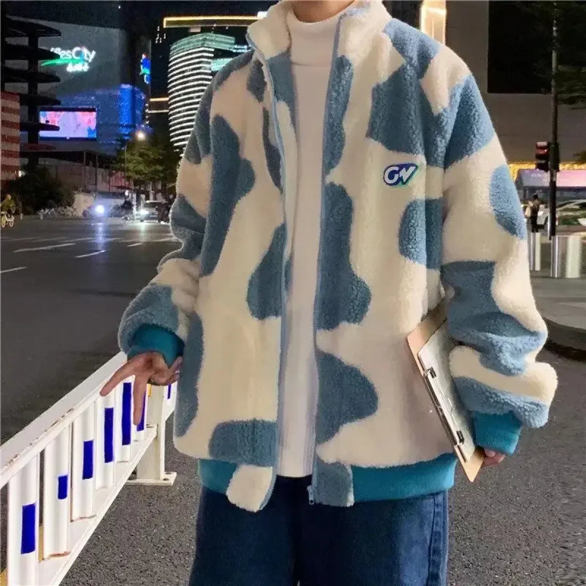 Harajuku Fleece Zip Jacket