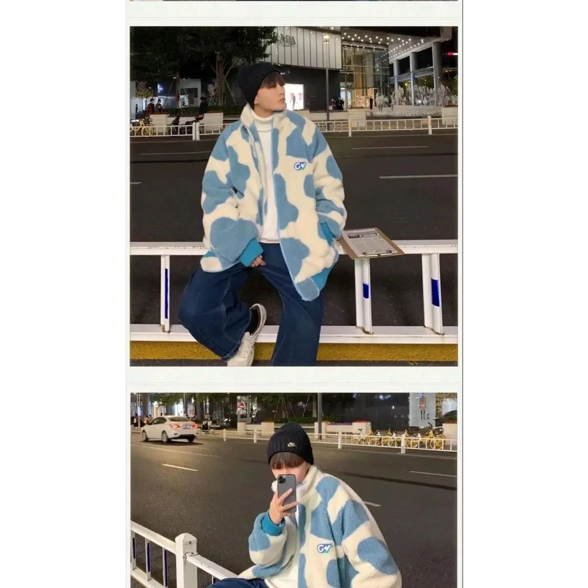Harajuku Fleece Zip Jacket