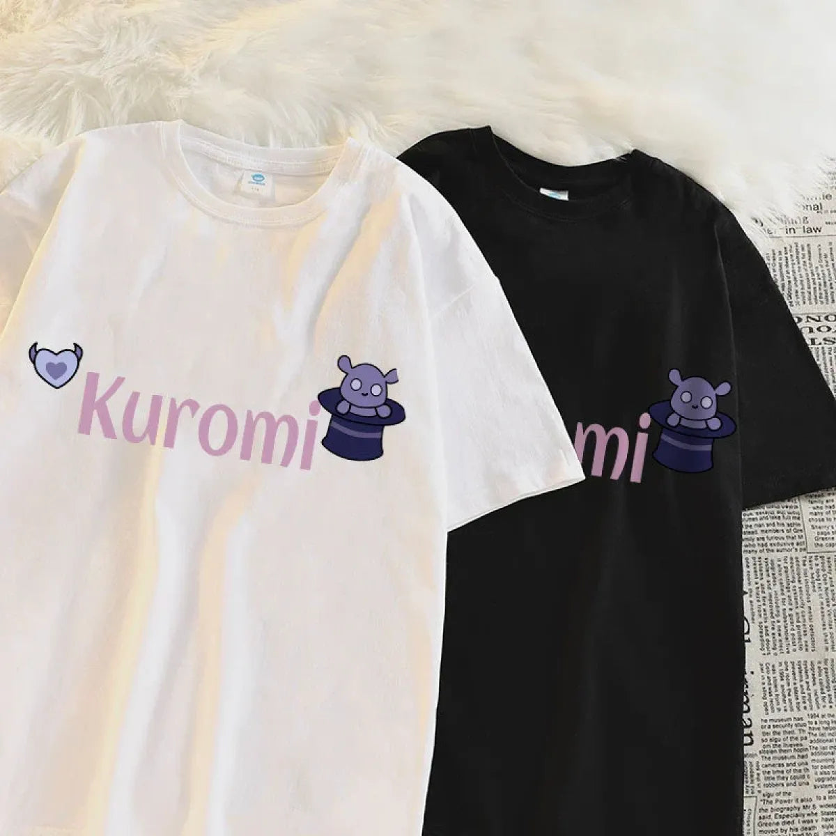 Harajuku Kuromi Cartoon T-Shirt