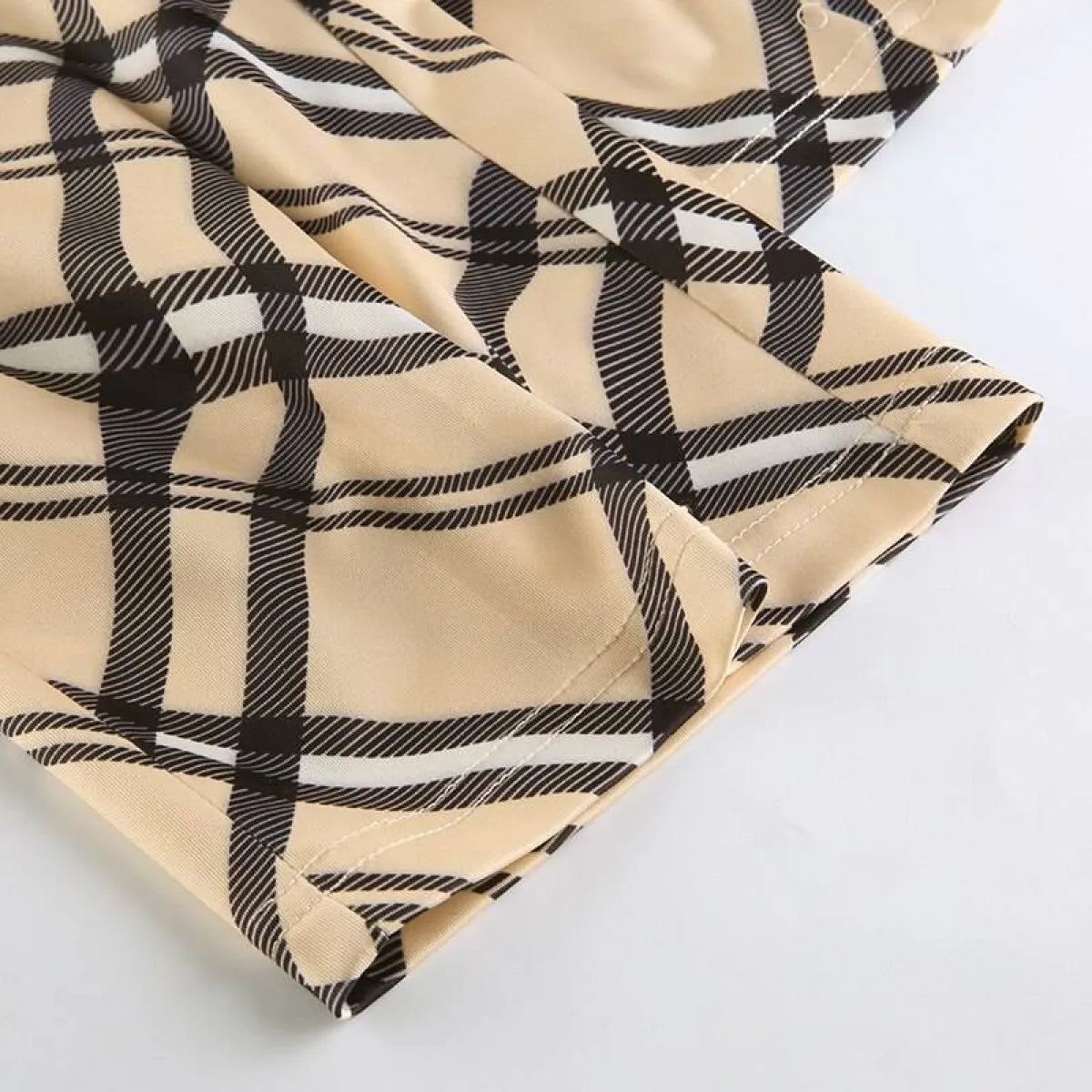 Harajuku Plaid Pattern Pants