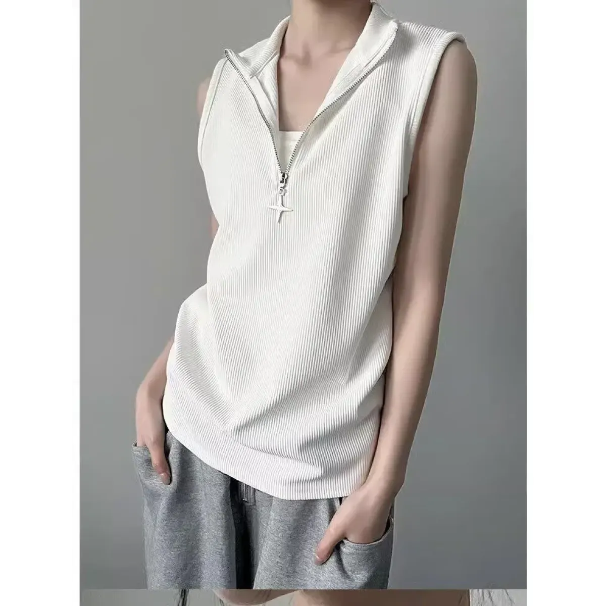 Harajuku Sleeveless Shirt