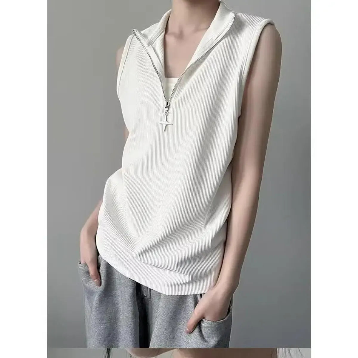 Harajuku Sleeveless Shirt