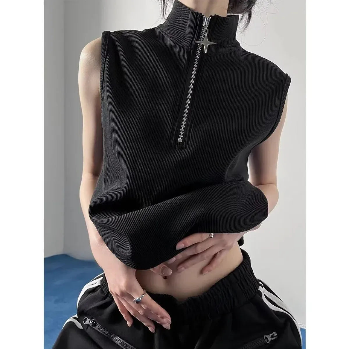 Harajuku Sleeveless Shirt