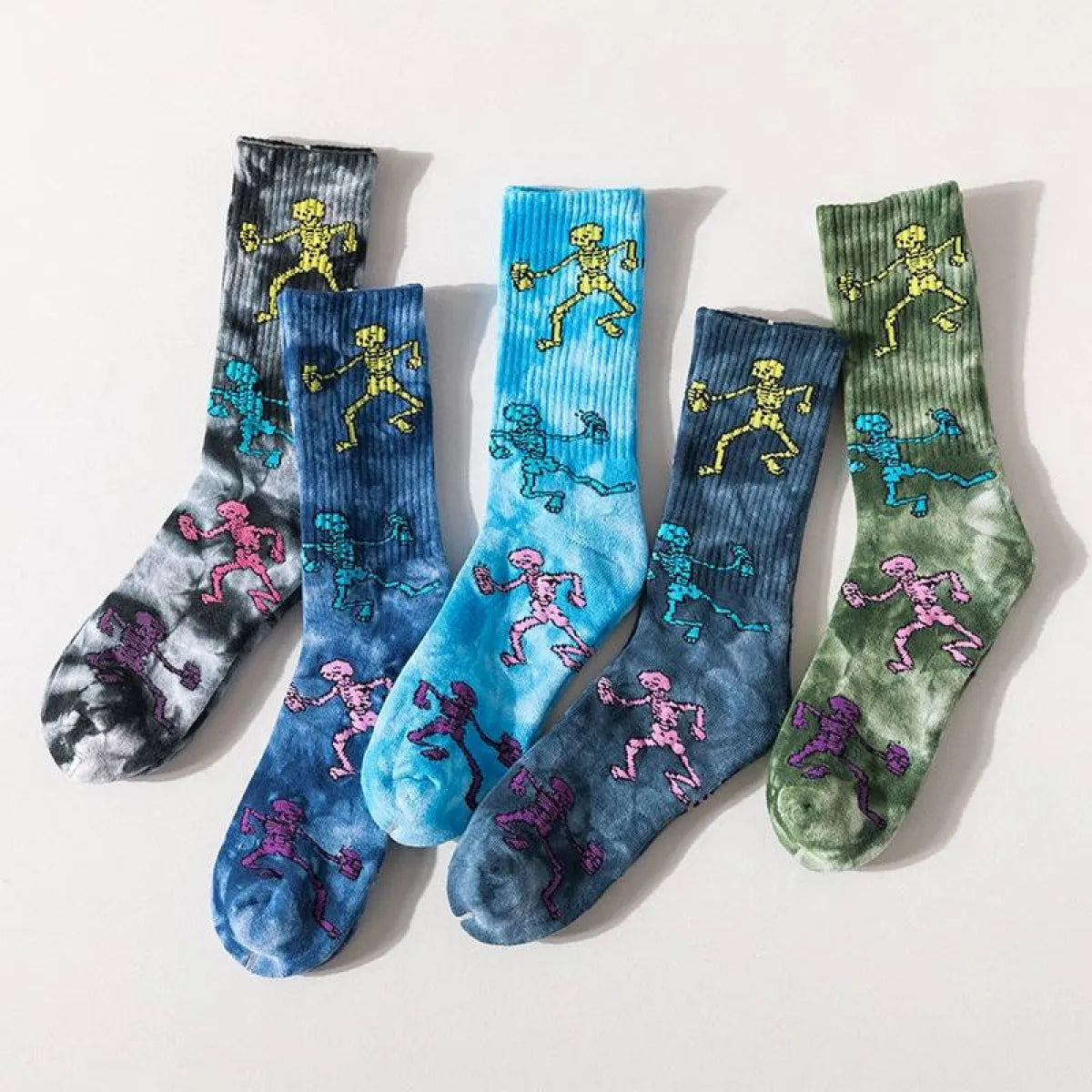 Skeleton Harajuku Socks