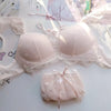 Harajuku Kawaii Fashion Japanese Heart Lace Lingerie Set