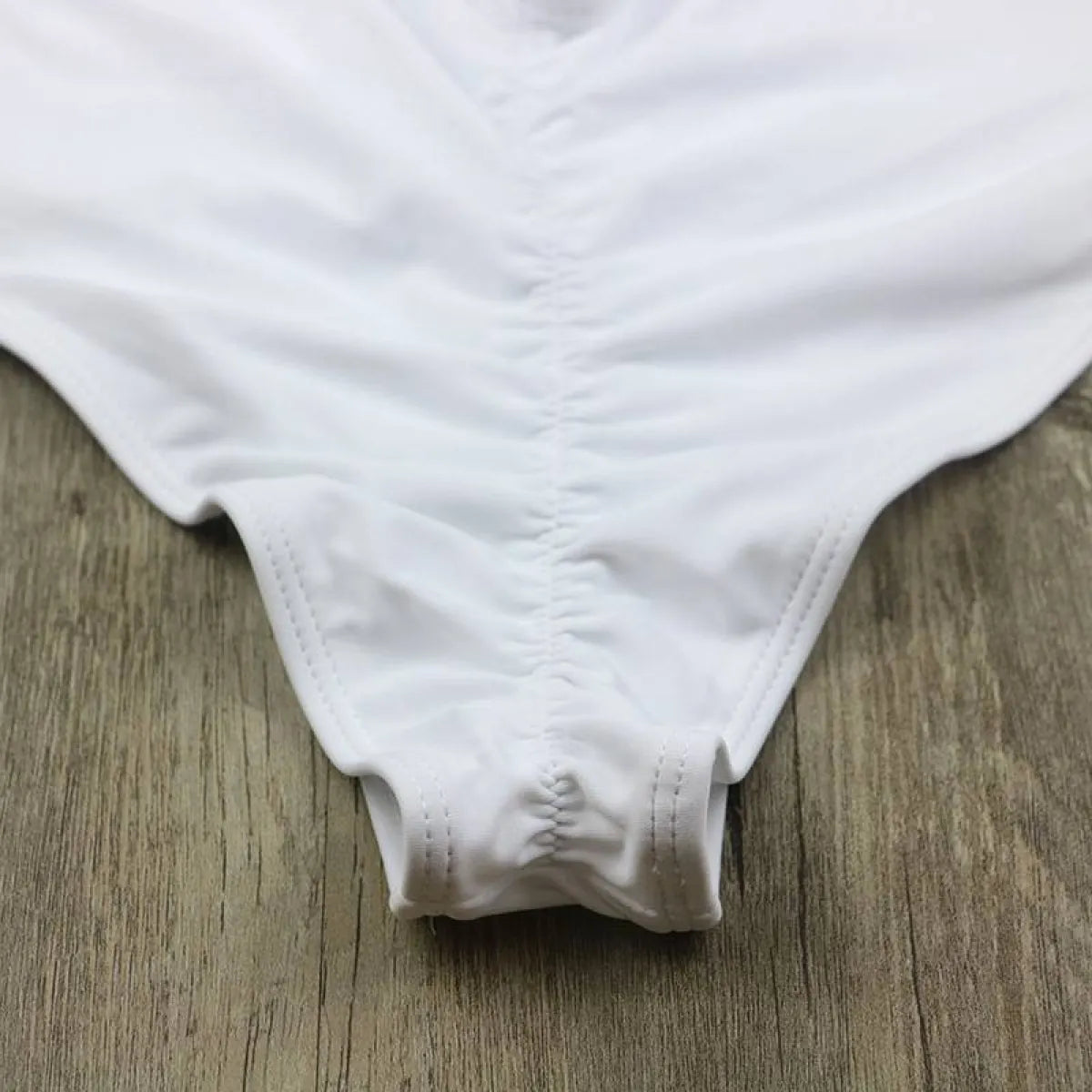 High Cut Backless Swimsuit