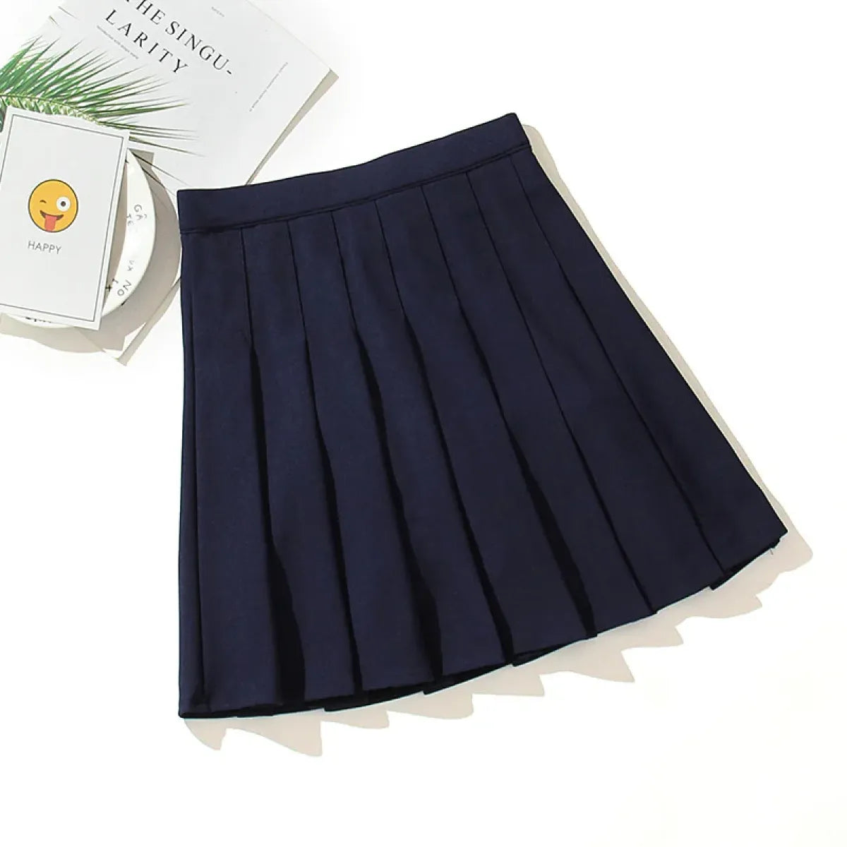 High Waist Pleated Skirt – Kawaii Harajuku Lolita Sailor Style