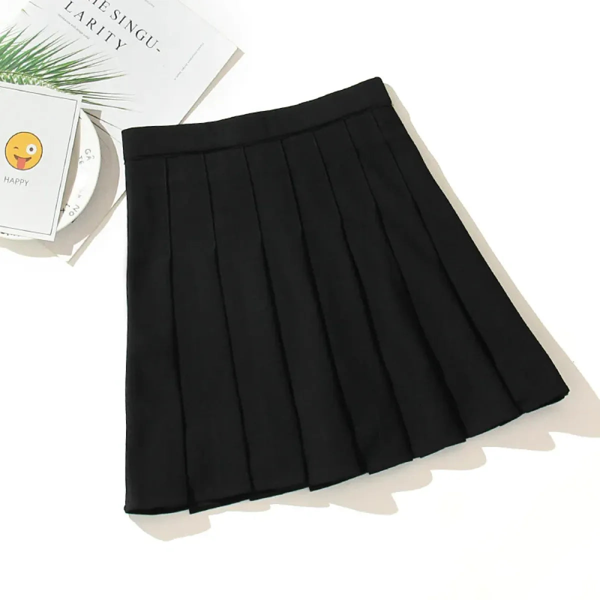 High Waist Pleated Skirt – Kawaii Harajuku Lolita Sailor Style
