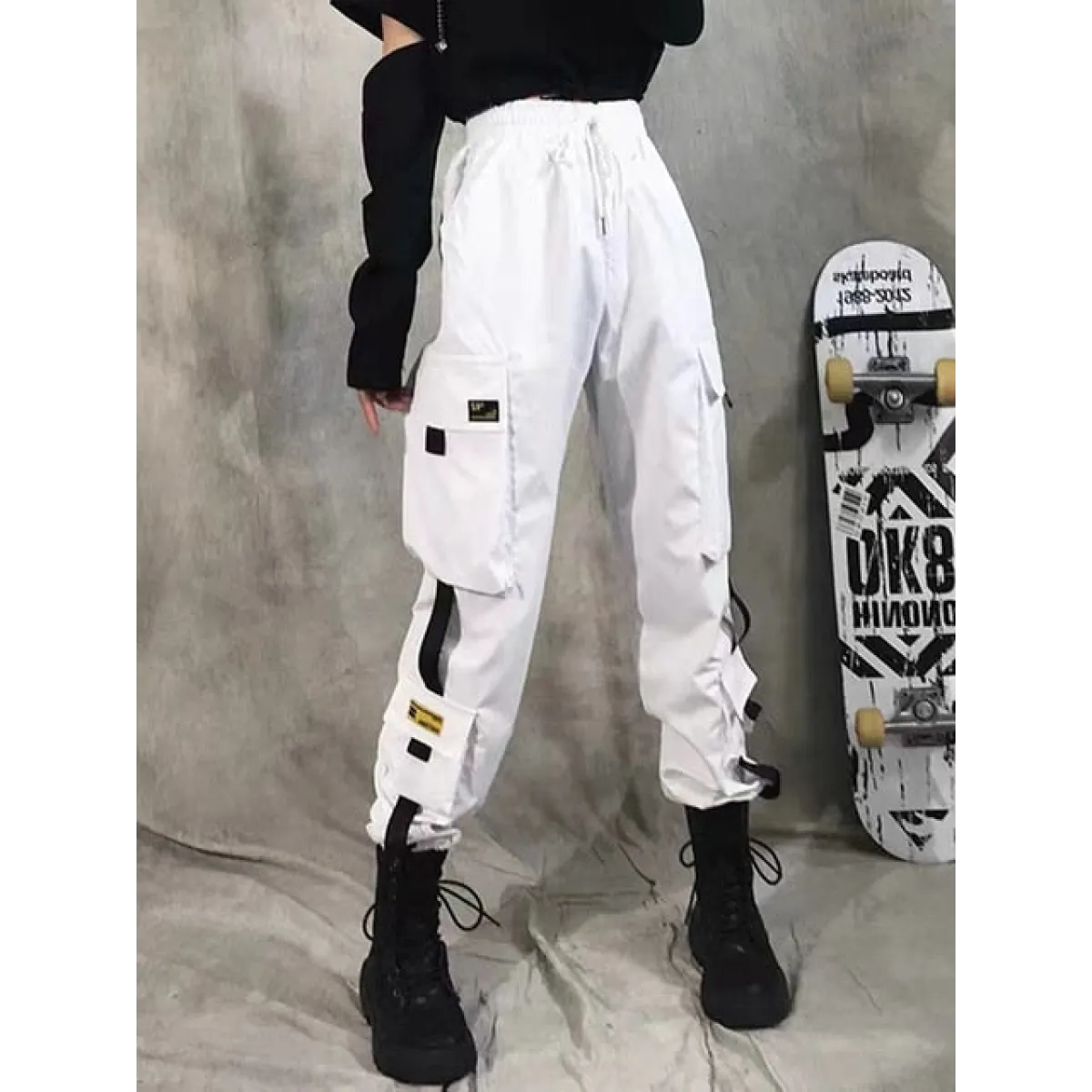 High Waist Streetwear Pants