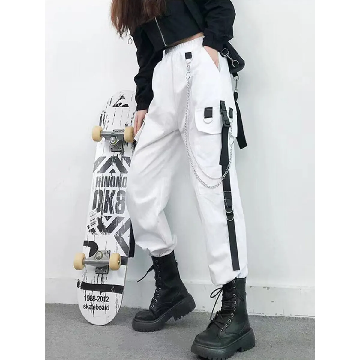 High Waist Streetwear Pants