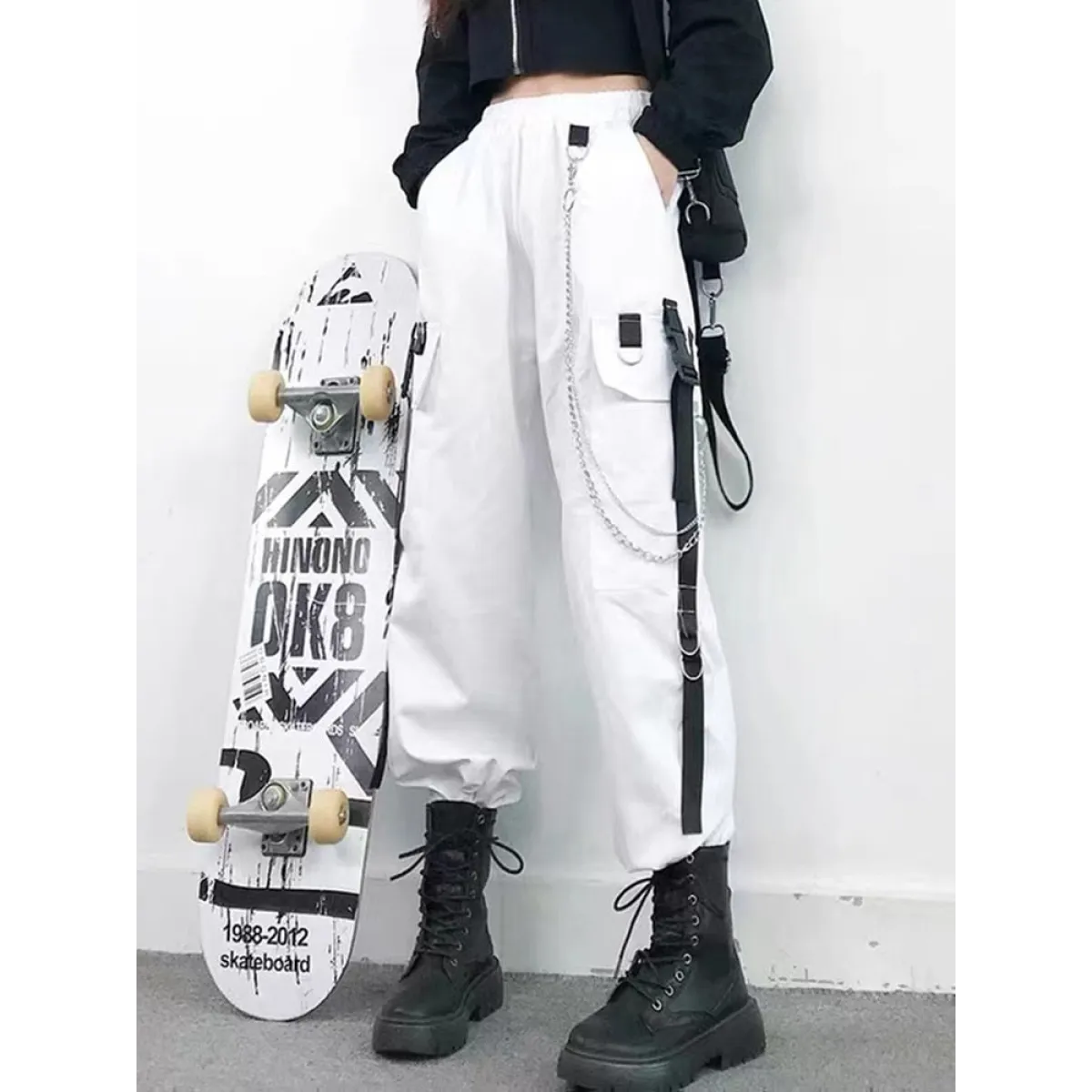 High Waist Streetwear Pants