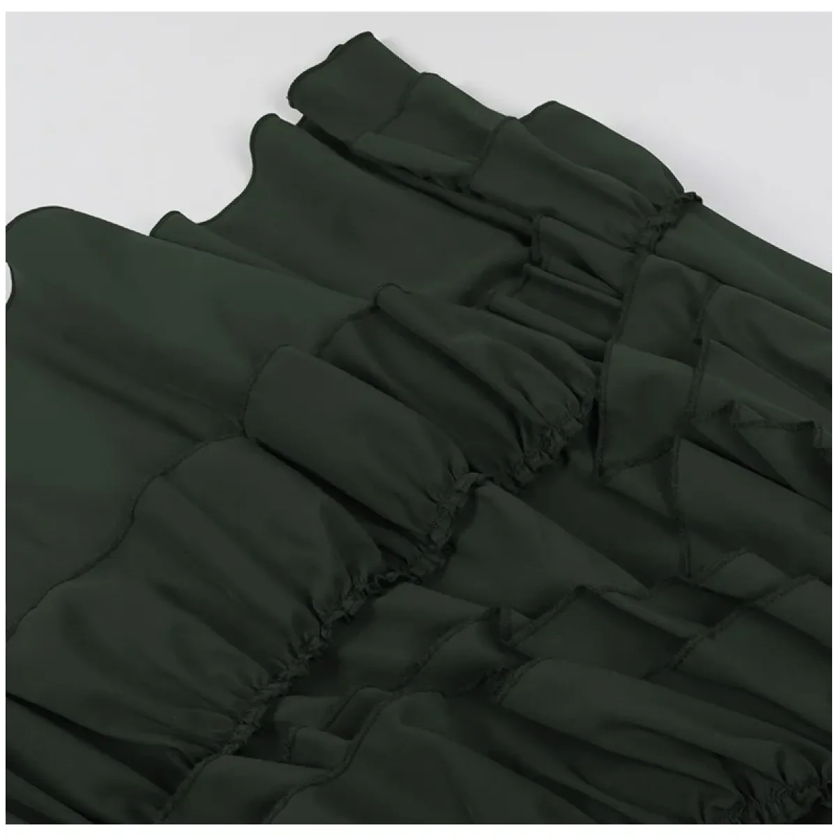 High Waist Victorian Ruffled Skirt – Gothic Steampunk