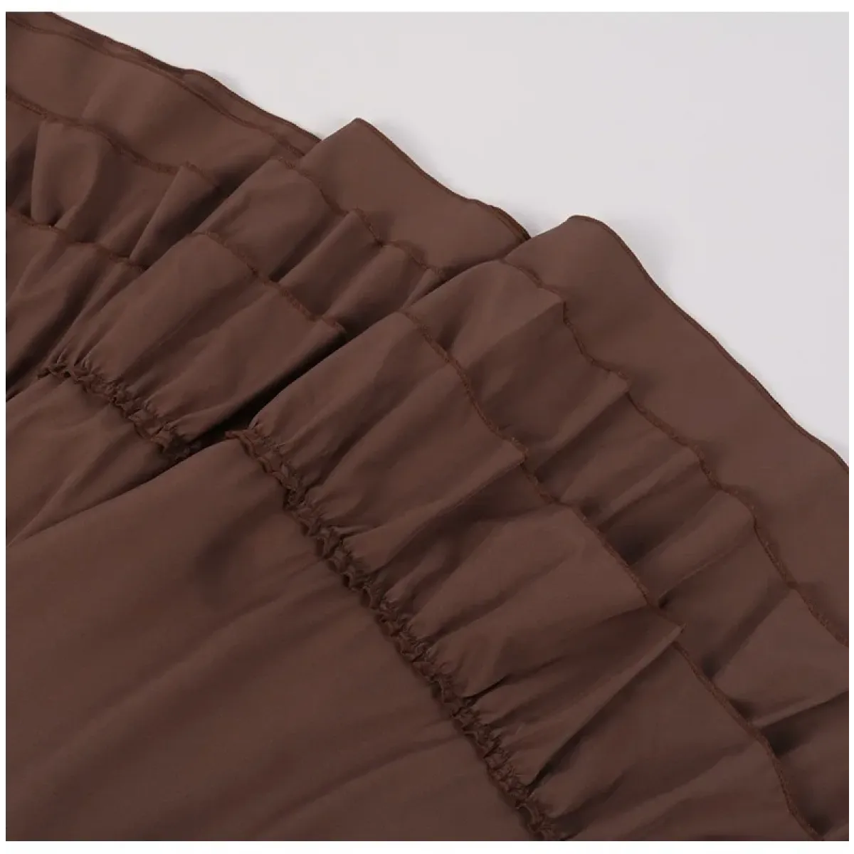 High Waist Victorian Ruffled Skirt – Gothic Steampunk