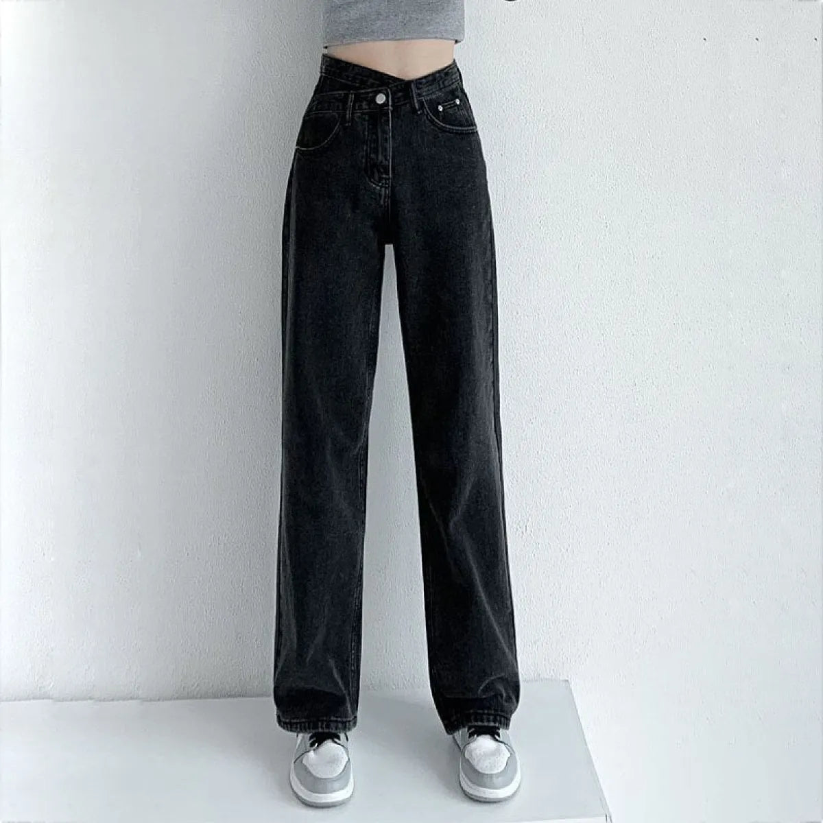 High Waist Wide Leg Jeans