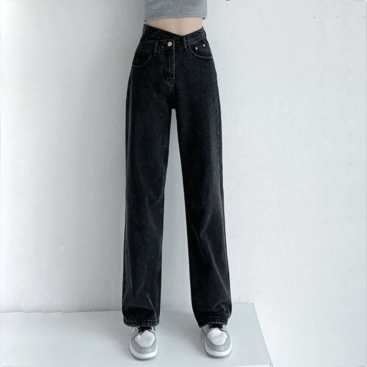 High Waist Wide Leg Jeans