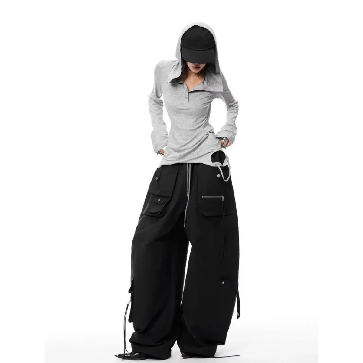 Harajuku Punk Style Hooded Shirt