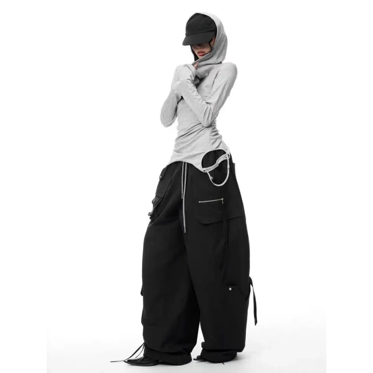 Harajuku Punk Style Hooded Shirt