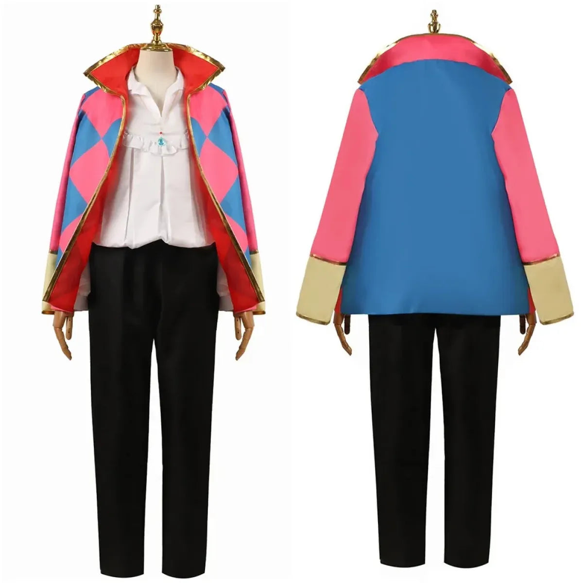 Howl Cosplay Costume – Howl's Moving Castle Outfit with Wig & Accessories