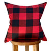 Red Buffalo Plaid Pillow Cover