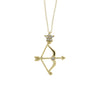 .07ct Diamond Fashion Pendants 14KT Yellow Gold