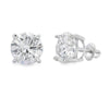 8.00ct Moissanite Stud Earrings Sterling Silver