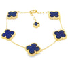 Lapis Lazuli Bracelet Sterling Silver
