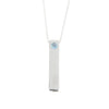 Blue Topaz Fashion Pendants Sterling Silver