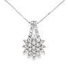 Lab Grown Diamond Fashion Pendants 10KT White Gold
