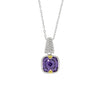 Cubic Zirconium Fashion Pendants Sterling Silver